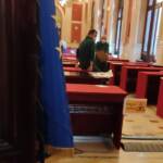 Camera: ‘cantiere’ Montecitorio, lavori in corso per riapertura Transatlantico