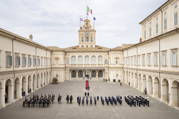 Sergio Mattarella riceve il Presidente della Repubblica di Croazia Zoran Milanovic