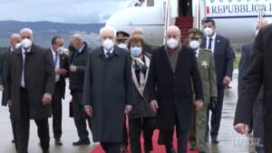 Mattarella in Algeria: incontro con il presidente Abdelmadjid Tebboune