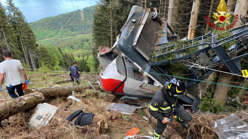 Strage Mottarone, il luogo della tragedia – FOTOGALLERY Strage Mottarone, il luogo della tragedia – FOTOGALLERY