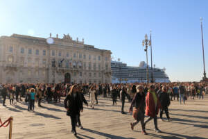 Continua la protesta No Green Pass a Trieste