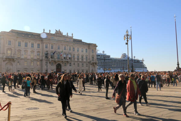 Continua la protesta No Green Pass a Trieste
