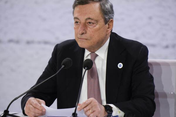 G20, conferenza stampa conclusiva Presidente Mario Draghi