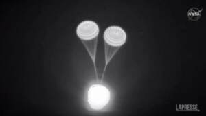 SpaceX: rientrati sulla Terra quattro astronauti