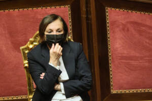 Senato, informativa del Ministro dell’Interno Luciana Lamorgese