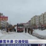 Cina, nevicata da record nel Nord-est del Paese