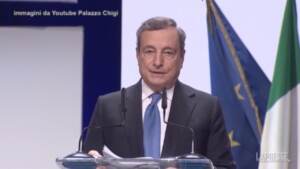 Pnrr, Draghi: “Si apre nuova fase per l’Italia e per i suoi 8mila comuni”