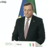 Libia, Draghi: “Per voto il 24 dicembre serve legge elettorale presto”