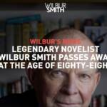 Addio allo scrittore di best seller Wilbur Smith