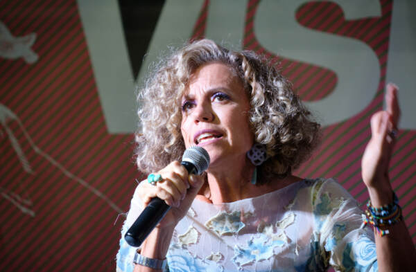 Monica Cirinna’, la senatrice del Pd in corsa per le eventuali primarie del centrosinistra per il candidato sindaco di Roma