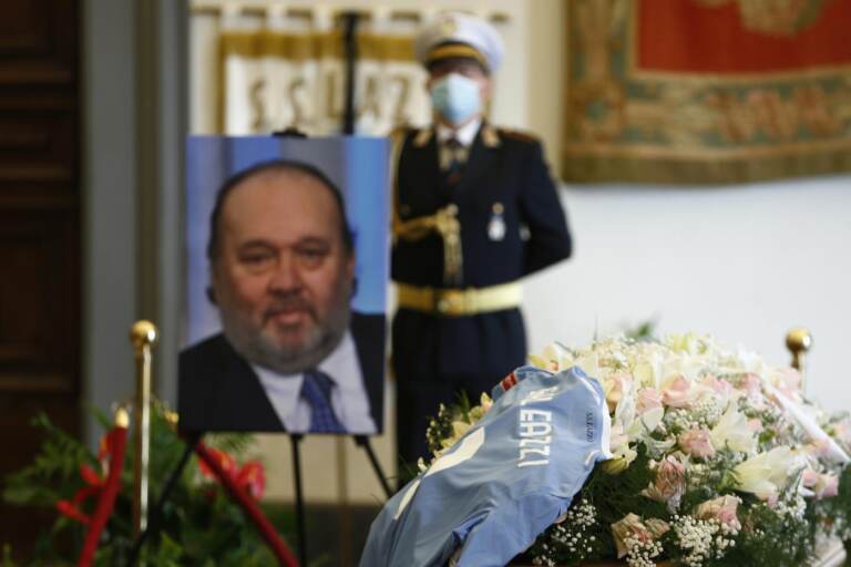 Roma, l’ultimo saluto a Giampiero Galeazzi
