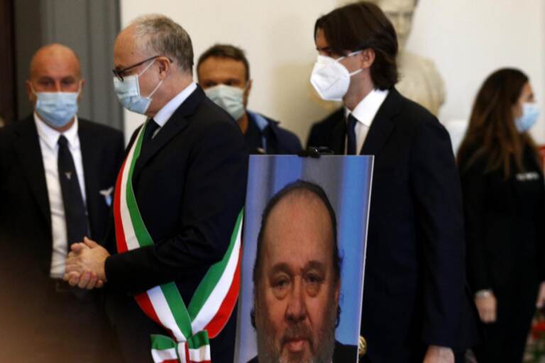 Roma, l’ultimo saluto a Giampiero Galeazzi