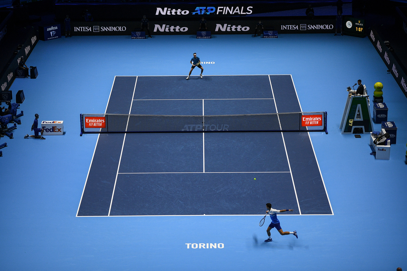 ATP Finals, Cts: la capienza del Pala Alpitour resta al 60%