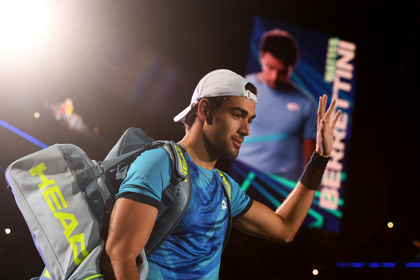 Atp Finals: Berrettini in campo, si allena dopo il visite mediche