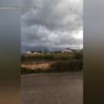 Modica, il vortice della tromba d’aria travolge il centro abitato