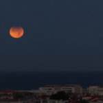 Eclissi lunare in Portogallo, il timelapse è spettacolare