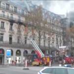 Parigi, incendio in un edificio nel centro della capitale