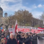 Austria, in migliaia in piazza a Vienna contro lockdown e obbligo vaccinale