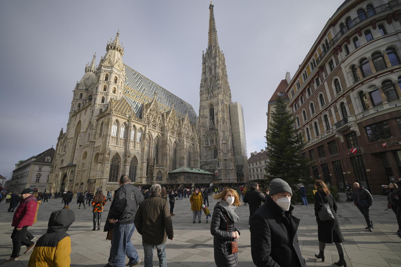 Covid: Austria in lockdown anche per i vaccinati, è il quarto da inizio pandemia