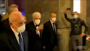 Napoli: Mattarella alla prima dell’Otello al San Carlo