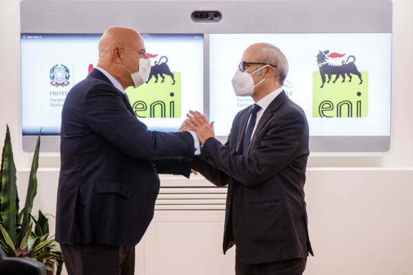 Firma del Protocollo d’Intesa tra Eni e Protezione Civile
