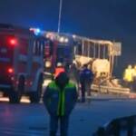 Bulgaria, autobus si schianta e prende fuoco: 45 morti