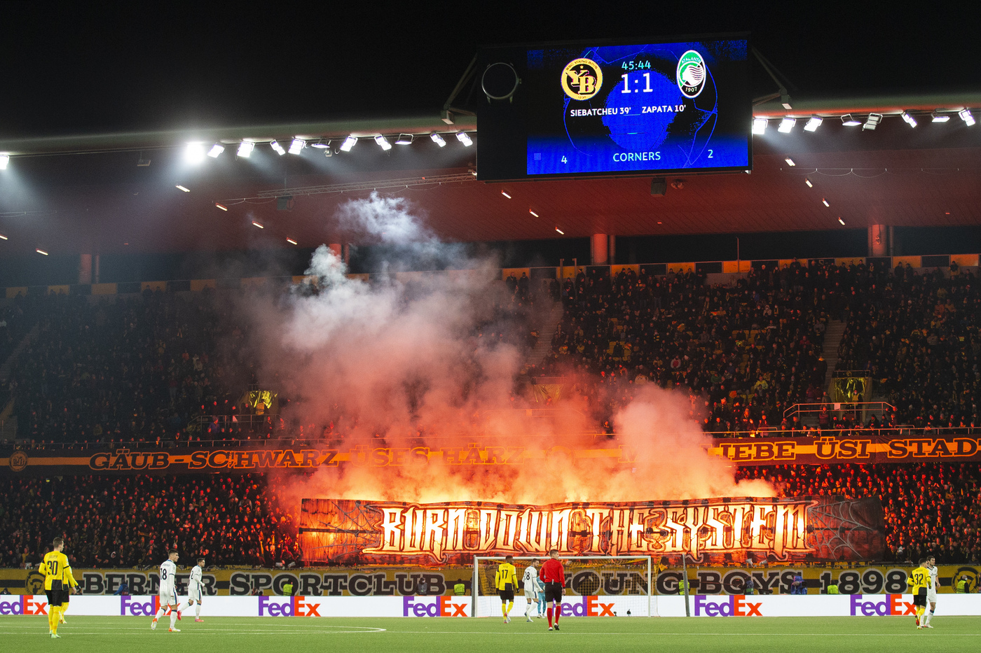 Champions: pazza Atalanta, con lo Young Boys è 3-3. Con il Villarreal servirà una vittoria Champions: pazza Atalanta, con lo Young Boys è 3-3. Con il Villarreal servirà una vittoria