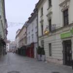 Covid, Slovacchia in lockdown: a Bratislava strade vuote