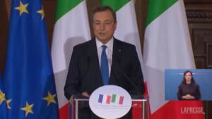 Italia-Francia, Draghi ricorda Valeria Solesin e annuncia “scambio di ministri”