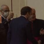 Il presidente francese Macron in Vaticano per l’incontro con il Papa
