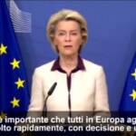 Covid, von der Leyen: “Sospendere tutti voli da paesi sudafricani”