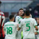 Serie A, il Milan cade ancora. Il Sassuolo espugna San Siro 3-1