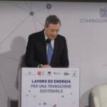 Clima, Draghi: “Transizione ecologica sfida esistenziale, lotta al cambiamento climatico è centrale”