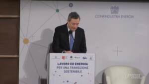 Clima, Draghi: “Transizione ecologica sfida esistenziale, lotta al cambiamento climatico è centrale”