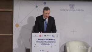 Draghi: “Importante che tutti vadano d’accordo per sfide essenziali per l’Italia”