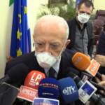 Vaccini, De Luca: “Avviare campagna in bambini per non tenerli chiusi in casa”