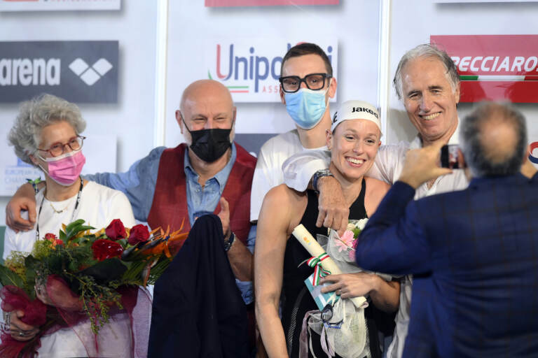 Federica Pellegrini, vittoria e lacrime nella sua ultima gara ufficiale – FOTOGALLERY