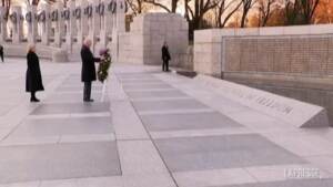 Usa, Washington: Joe Biden visita il memoriale di Pearl Harbor