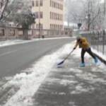 Torino si sveglia sotto un manto di neve