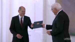 Germania, Scholz nominato cancelliere dal presidente Steinmeier