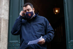 Punto stampa di Matteo Salvini