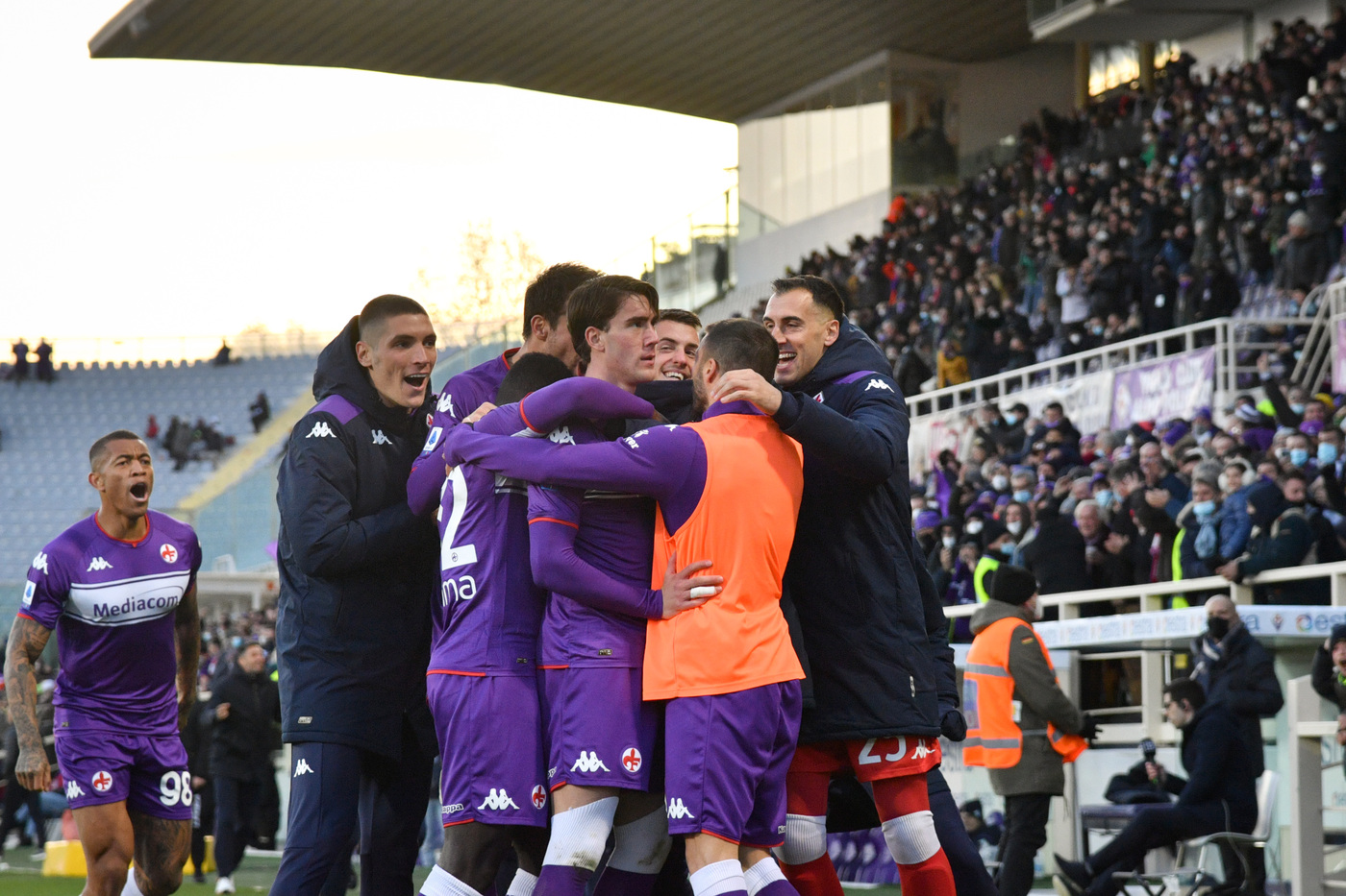 Serie A, Poker della Fiorentina contro la Salernitana