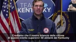 Tornado in Kentucky, il governatore dichiara lo stato d’emergenza