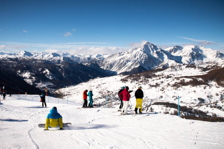 Sestriere, le piste da sci riaprono al pubblico