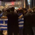 Atene, tensione alla manifestazione No Vax