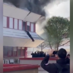 Roma, incendio nella caserma dei carabinieri di Tor di Quinto: un ferito