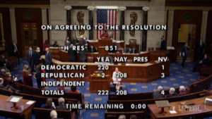 Usa, Camera vota sì a oltraggio al Congresso per Meadows