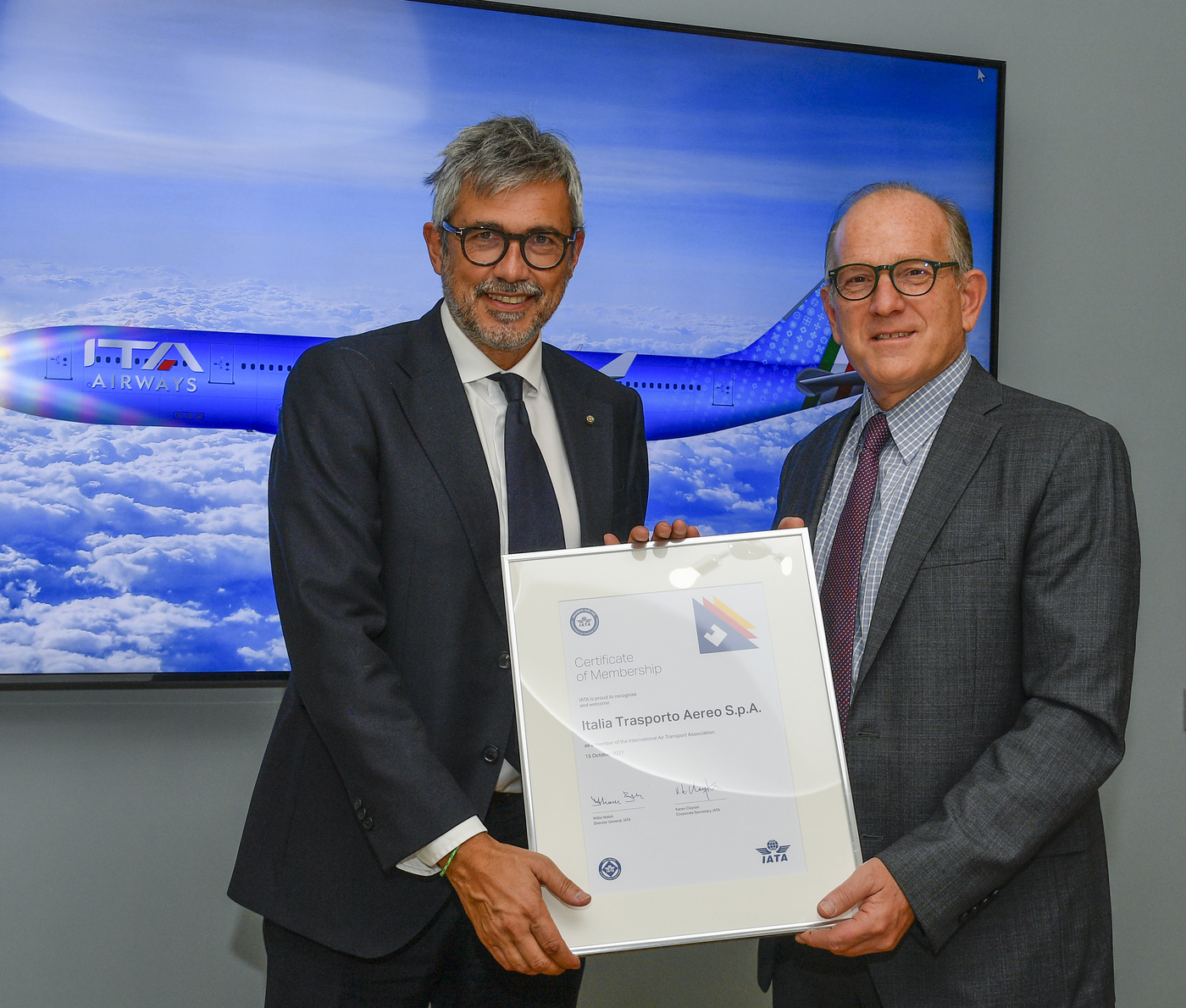Ita: la compagnia entra ufficialmente in Iata Ita: la compagnia entra ufficialmente in Iata