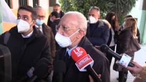 Campania, via a vaccinazione bimbi 5-11 anni. De Luca: “Cresce la fiducia”