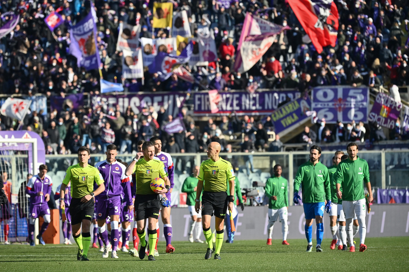 Serie A, il Sassuolo frena la corsa della Fiorentina, 2-2 al Franchi